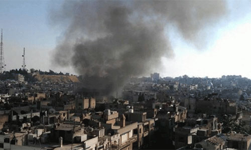 Aviones estadounidenses incendian Deir Ezzor con bombas de fósforo